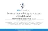 SEOGuardian - E-Commerce Artículos para mascotas en España - Informe SEO y SEM