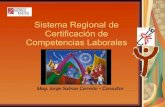 Sistema Regional De CertificacióN De Competencias Laborales