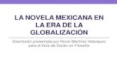 Globalización y narrativa mexicana