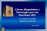 Claves elecciones 2011 post  elecciones primarias