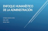 Enfoque humanístico de la administración