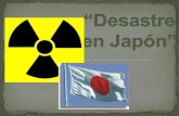 radiación y destrucción en japón
