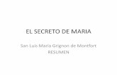 El Secreto de María   San Luis María Grignion de Montfort