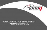 Investigación de Efectos Especiales Digitales, Animación 3D y Animación Tradicional