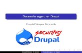 Desarrollo Seguro en Drupal - DrupalCamp Spain 2013