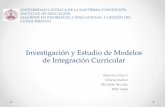 Investigacion modelo curricular integracion tic