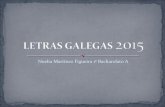 Noelia Martínez. Letras Galegas 2015
