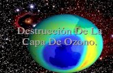 Destrucción de la capa de ozono (1)