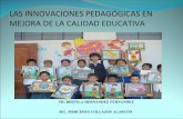Las Innovaciones PedagóGicas En Mejora De La Calidad Educativa Agosto 29