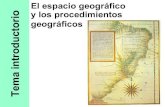 Geo 00. Espacio Geográfico y procedimientos Geográficos