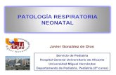 Patología respiratoria neonatal