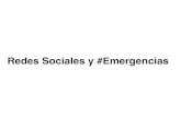 LUIS SERRANO - Redes sociales en emergencias