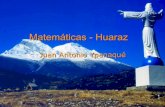 Huaraz Matemáticas