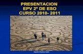 PRESENTACIÓN 2º ESO CURSO 2010-2011