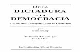 28.  sharp, gene - de la dictadura a la democracia