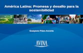 América Latina: Promesa y desafío para la sostenibilidad