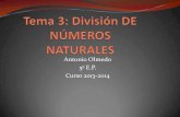 Tema 3.División con números naturales