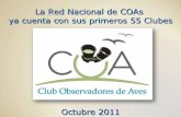Red Nacional de Clubes de Observadores de Aves