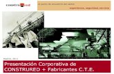 FABRICANTES DEL SECTOR DE LA CONSTRUCCION Y EL CODIGO TECNICO DE LA EDIFICACION CTE