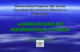 Presentación programa lic. mat y fisica 2