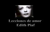 Historia de amor con final inesperado - Edith Piaf