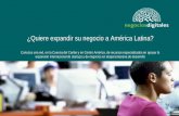 Redes de apoyo para expansión a América Latina
