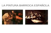La pintura barroca española