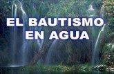 El bautismo en agua 1