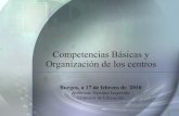 Competencias básicas y organización de los centros