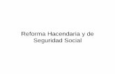 reforma hacendaria y del seguro social