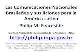Las Comunicaciones Nacionales Brasileñas y sus liciones para la América Latina