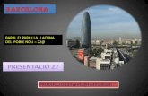 22@  - POBLENOU - BARCELONA 27  PRESENTACIÓN