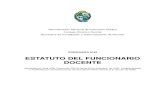 Normativa Estatuto Funcionario Docente. Centro de Tecnología Educativa de Tacuarembó