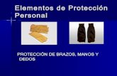 Elementos de protección personal guantes