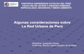 Red de ciudades perú