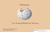 Wikipedia en el aprendizaje de idiomas
