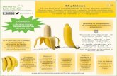 Frutas depurativas: el plátano
