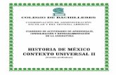 Cuaderno de actividades historia 2 mexico