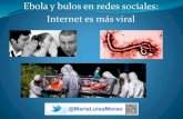 Ebola y bulos en redes sociales
