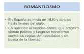 Diplomado en Historia y Cultura Contemporánea 5. El romanticismo literario en España.