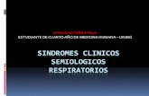 Sindromes clinicos respiratorio