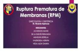 Ruptura prematura de membranas (RPM)