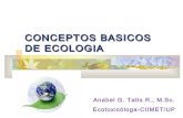 Tema 2.  Conceptos Básicos de Ecología