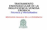Insuficiencia Venosa Cronica Tratamiento Endovascular