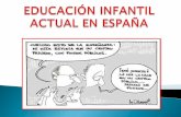 Práctica 1.educación infantil actual en españa