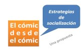Estrategias de socialización para «El cómic desde el cómic»