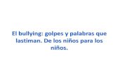 Que hacer ante bullying