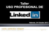 Taller LinkedIn uso profesional