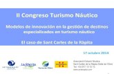 Innovación Gestión Destinos Turismo Náutico. Sant Carles de la Ràpita-Delta del Ebro