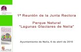 Parque Natural "Lagunas Glaciares de Neila". Junta Rectora